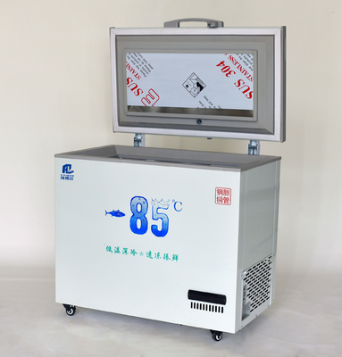 -45--105C Congelatore a temperatura ultrabassa per la conservazione del tonno in ambienti multiclimatici