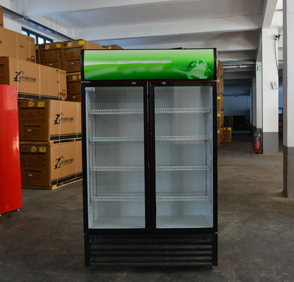 Dimensioni mm Display cooler refrigerato personalizzato per armadietti bevande supermercato