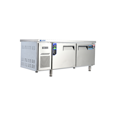 201/304 Tavolo di lavoro di refrigerazione in acciaio inossidabile per cucine commerciali