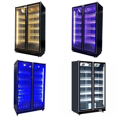 Apparecchiature di refrigerazione multi-clima per vino e birra in armadietto verticale