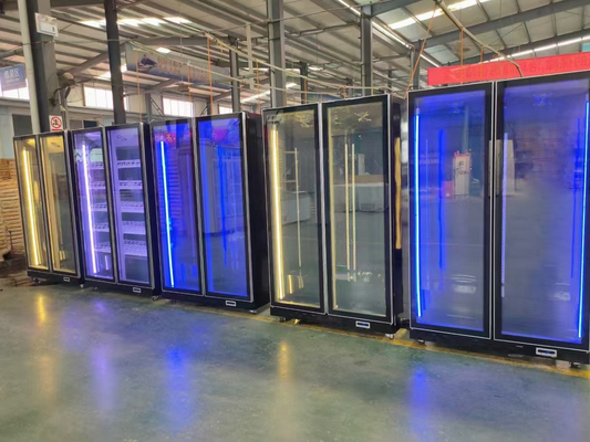 Apparecchiature di refrigerazione multi-clima per vino e birra in armadietto verticale