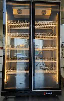 Apparecchiature di refrigerazione multi-clima per vino e birra in armadietto verticale