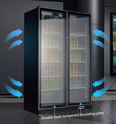 Apparecchiature di refrigerazione multi-clima per vino e birra in armadietto verticale