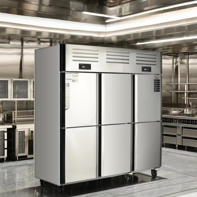 Frigorifero da cucina commerciale con acciaio inossidabile resistente 220V-240V/110V/60HZ