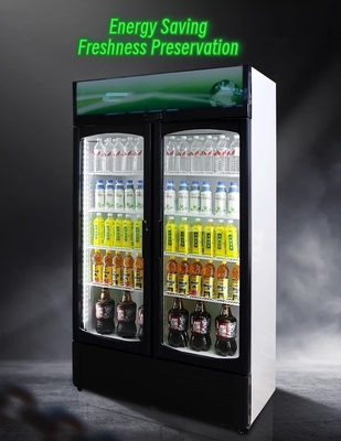 110V/60HZ Voltaggio Cassa espositiva per bevande refrigerate commerciali con refrigerante R290a