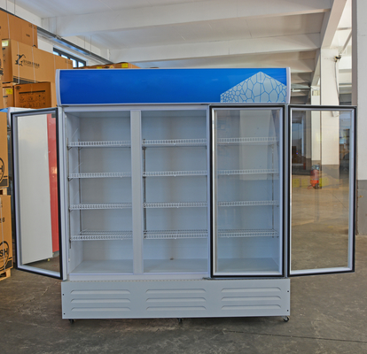 110V/60HZ Voltaggio Cassa espositiva per bevande refrigerate commerciali con refrigerante R290a