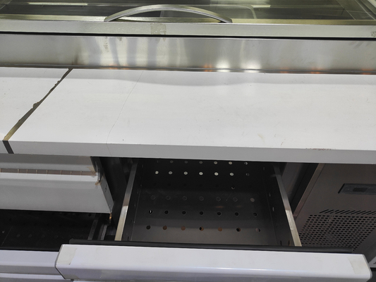 Dimensioni personalizzate Frigorifero da tavolo a quattro cassetti per la preparazione della pizza per la ristorazione