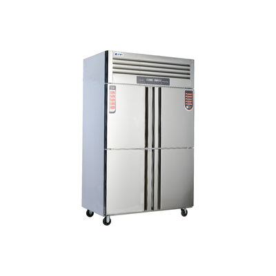 1960mm Altezza 4 Porte Rientro nel frigorifero per ortaggi 405L ~ 1300L con acciaio inossidabile 304/201