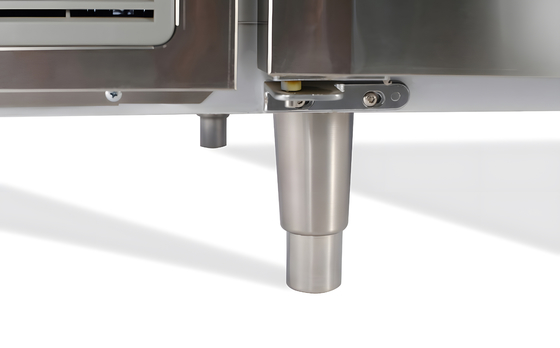 Chiller da cucina in acciaio inossidabile sotto frigorifero con refrigerazione e 2 porte