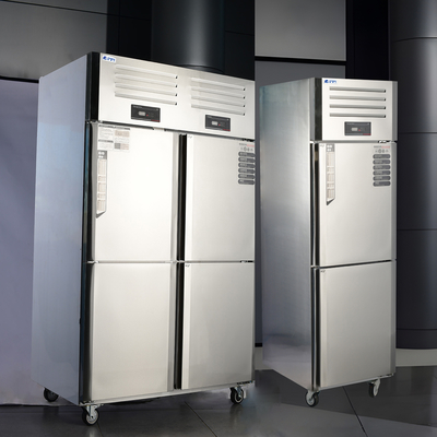 220V-240V/50HZ 60HZ 110V/60HZ Congelatore commerciale aperto verticale con refrigerante R600a