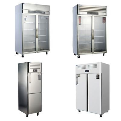 Equipaggiamento di refrigerazione in acciaio inossidabile singolo doppio tre quattro sei porte 2-8C/-6 -15C